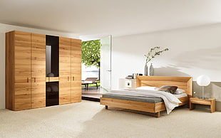 Bedroom,  Wardrobe,   style,  Wooden HD wallpaper